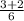 \frac{3+2}{6}