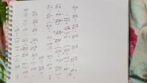 Найдите значение числового выражения: №1 11/15 * (4 1/2 - 3 2/5 : 17/20) + 1 11/20; №2 5 4/7 : 1 5/2