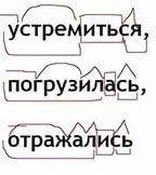 Разберите 3 глагола и существительного по составу