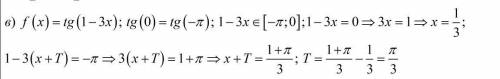 С! найдите наименьший положительный период функции f(x)=sin(3x\4+п\3 f(x)=tg(1-3x)