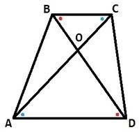Диагонали ас и вд трапеции авсд с основаниями вс и ад пересекаются в точке о, вс=7, ад=9, ас=32, най