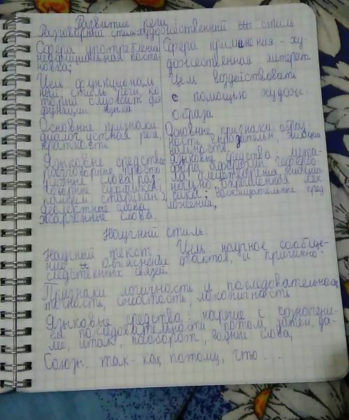 Нужно сделать таблицу по языку. официально-деловой стиль речи, научный стиль, публицистический стиль