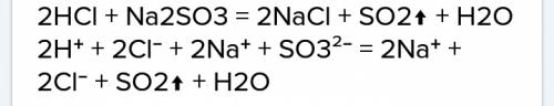 Из сокращенного ионного в полное: so3 + 2h = h2o + so2