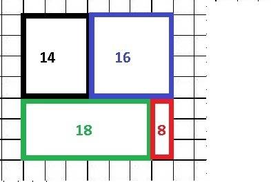 Прямоугольник разбили на 4 прямоугольника так как показано на рисунке периметры 3 маленьких прямоуго