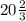 20 \frac{2}{3}