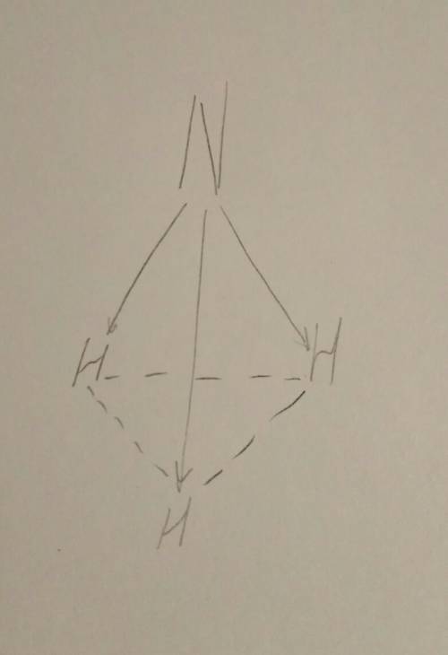 1.с метода валентных связей опишите пространственное строение молекулы nh3 2. определите тип гибриди