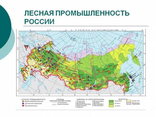 1. какие диспропорции существуют в распределении запасов и заготовке древесины? 2.какие районы росси