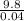 \frac{9.8}{0.04}