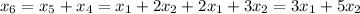 x_{6}=x_{5}+ x_{4}=x_{1}+ 2x_{2}+2x_{1}+ 3x_{2}=3x_{1}+ 5x_{2}