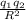 \frac{ q_{1} q_{2} }{R^{2} }