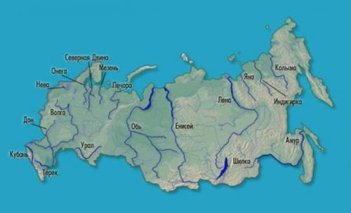 Главные речные системы россии. объясните их особенности.