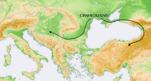 Какие территории украины заселяли киммирийцы и скифы?