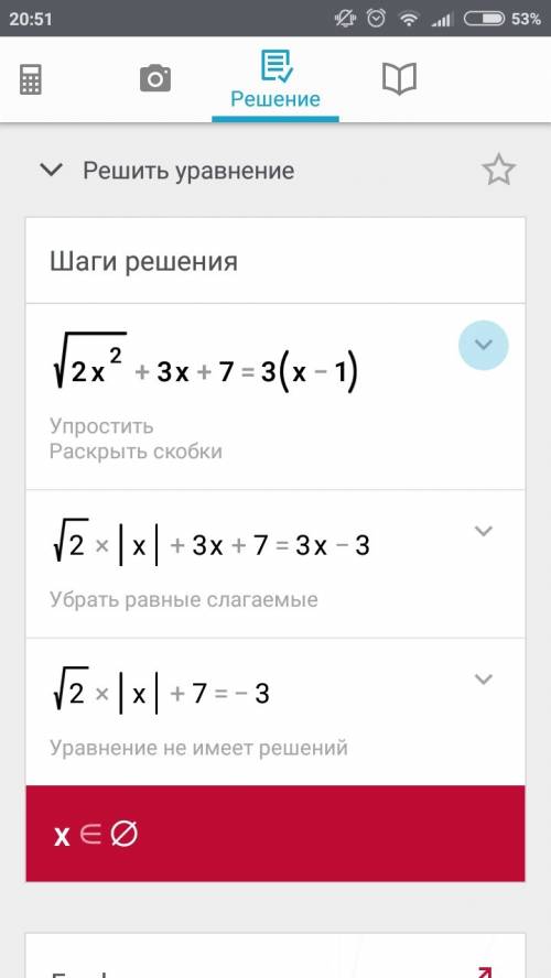 √2x^2+3x+7=3(x-1) решить иррациональное уравнение