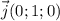 \vec{j} (0;1;0)