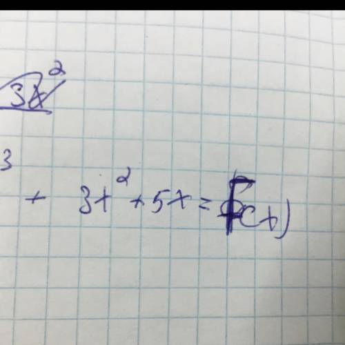 Найдите общий вид первообразной f(x)=x²+6x+5