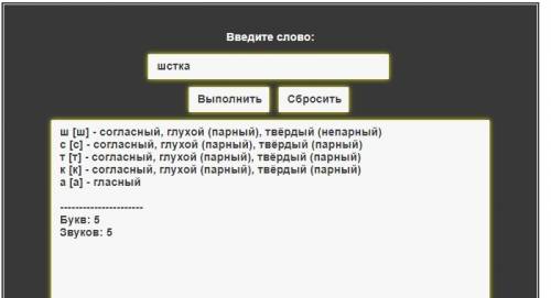 Фонетичний розбір слів місяць шістка ходити