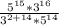 \frac{5^{15} *3^{16} }{3^{2+14}*5^{14} }