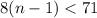 8(n-1)