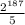 \frac{ 2^{187} }{5}