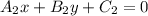 A_2x+B_2y+C_2=0