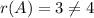 r(A)=3\ne 4