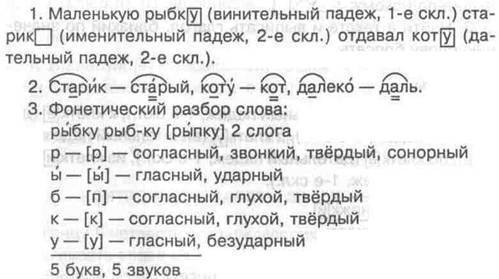 Фонетический разбор слов : охотника,лесу, макушках,резко