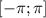 [-\pi;\pi]