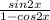 \frac{sin2x}{1-cos2x}