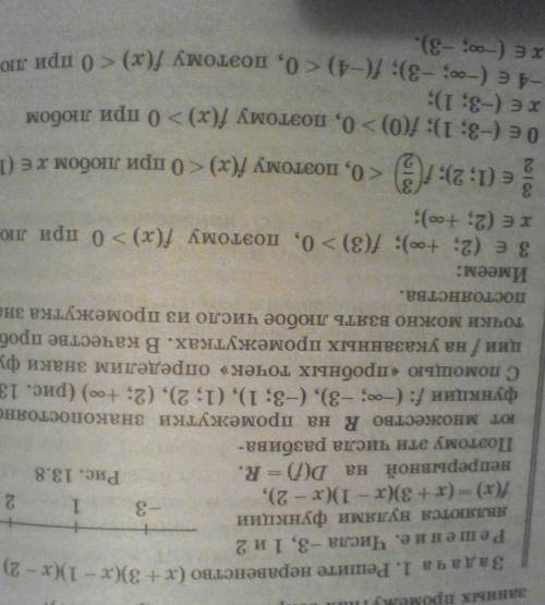 Объясните . как определить на графике где плюс, а где минус.. ​