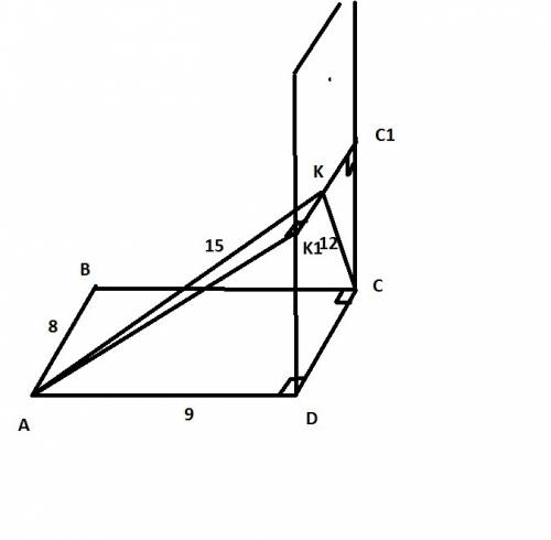 1)плоскость альфа проведено через сторону cd прямоугольника авсd перпендикулярную к его плоскости. и