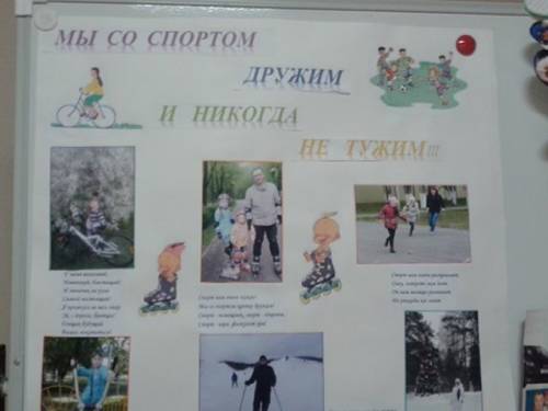 Создай спортивный портрет своей семьи по плану