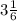 3 \frac{1}{6}