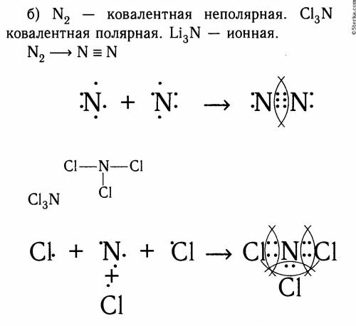 Напишите формулу ковалентной связи n2