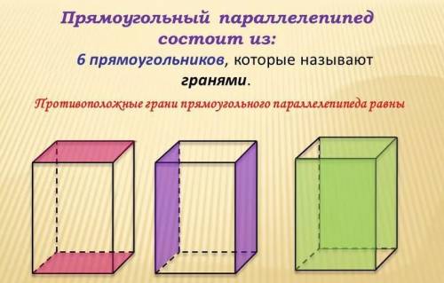 Найти площадь поверхности прямоугольного паралепипеда если длина равна 12 см ширина в три раза меньш