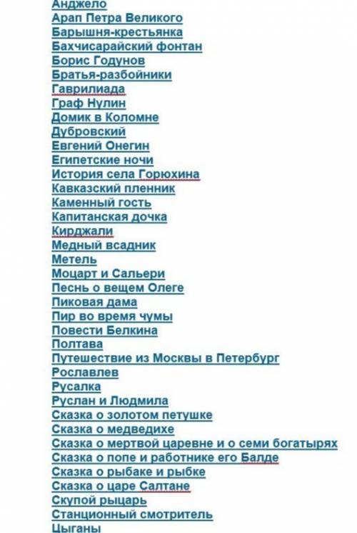 91 напишите формулу всего опишите картину три дороги! напишите все произведения пушкина и напишите к