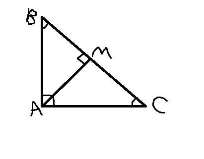 Am-биссектрисса прямого угла равннобедреного треугольника abc. найдите углы треугольника abm.