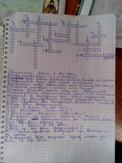 Сделайте кроссворд на тему смутное время в россии.на 20 слов.сделайте вопрос жизни и