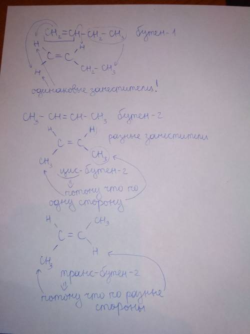 Из предложенного перечня выберете два вещества, которые существуют в виде цис-транс- изомеров 1) бут