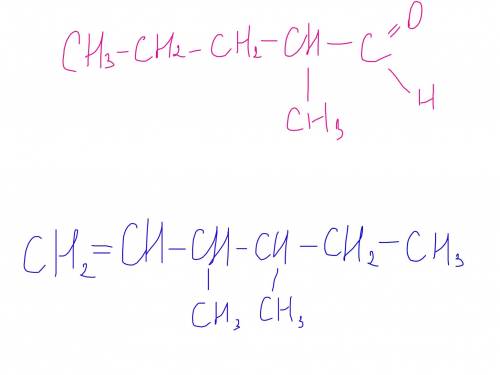 Составьте формулы веществ по названию а) 2-метилпенталь б) 3,4 диметилгексен-1