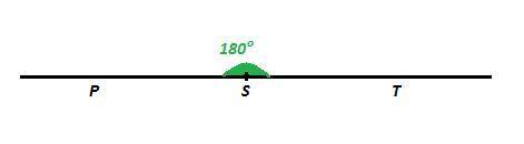 Начерти лучи ps и st так,чтобы эти лучи были дополнительными.обозначьте полученный развернутый угол.
