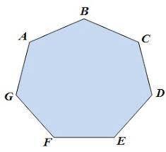 Сколько вершин сторон углов в семиугольнике