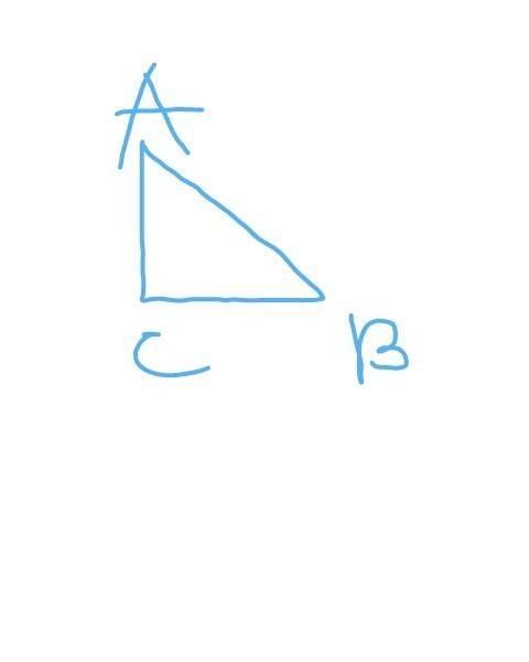 Упрямоугольного треугольника авс, гипотенуза ав 8 сма катет ас 5 см. найдите второй катет и острые у