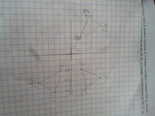 На координатной плоскости отметтье точки а(3; 2),в(5; 6),с(7; 3) соедините их отрезками. начертите ф