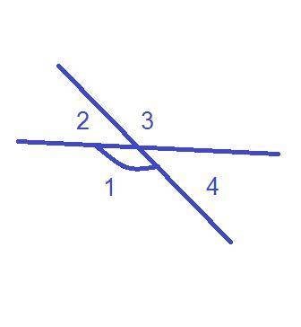 Один из вертикальных углов 130 гладусов. найдите остальные три угла.