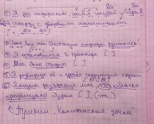 Нужно выписать из худ. 6 предложений, сделать синтаксический разбор, начертить схемы предложений