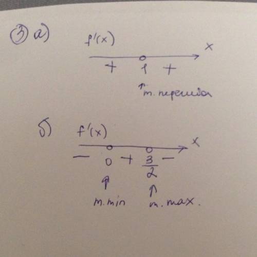 3) исследуйте функцию на экстремумы а) f(x)=x³-3x²+3x+2 б) y=x⁴-2x²-3 4) исследуйте функцию на монот