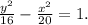 \frac{y^2}{16} - \frac{x^2}{20} =1.