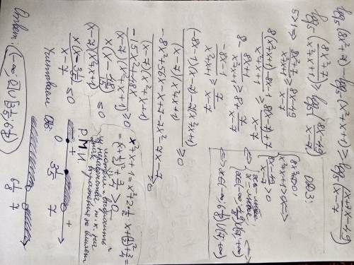 Log5(8x^2+7)-log5(x^2+x+1)> =log5(x/x-7 +7) , , решить неравенство))