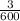 \frac{3}{600}