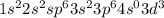 1s^22s^2sp^63s^23p^64s^03d^3